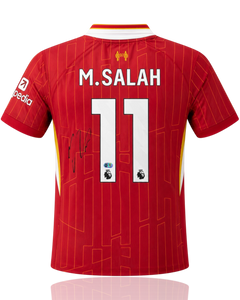 MOHAMED SALAH SIGNED LIVERPOOL FC HOME 2024/25 SHIRT (ACG CERT AG19043)-1