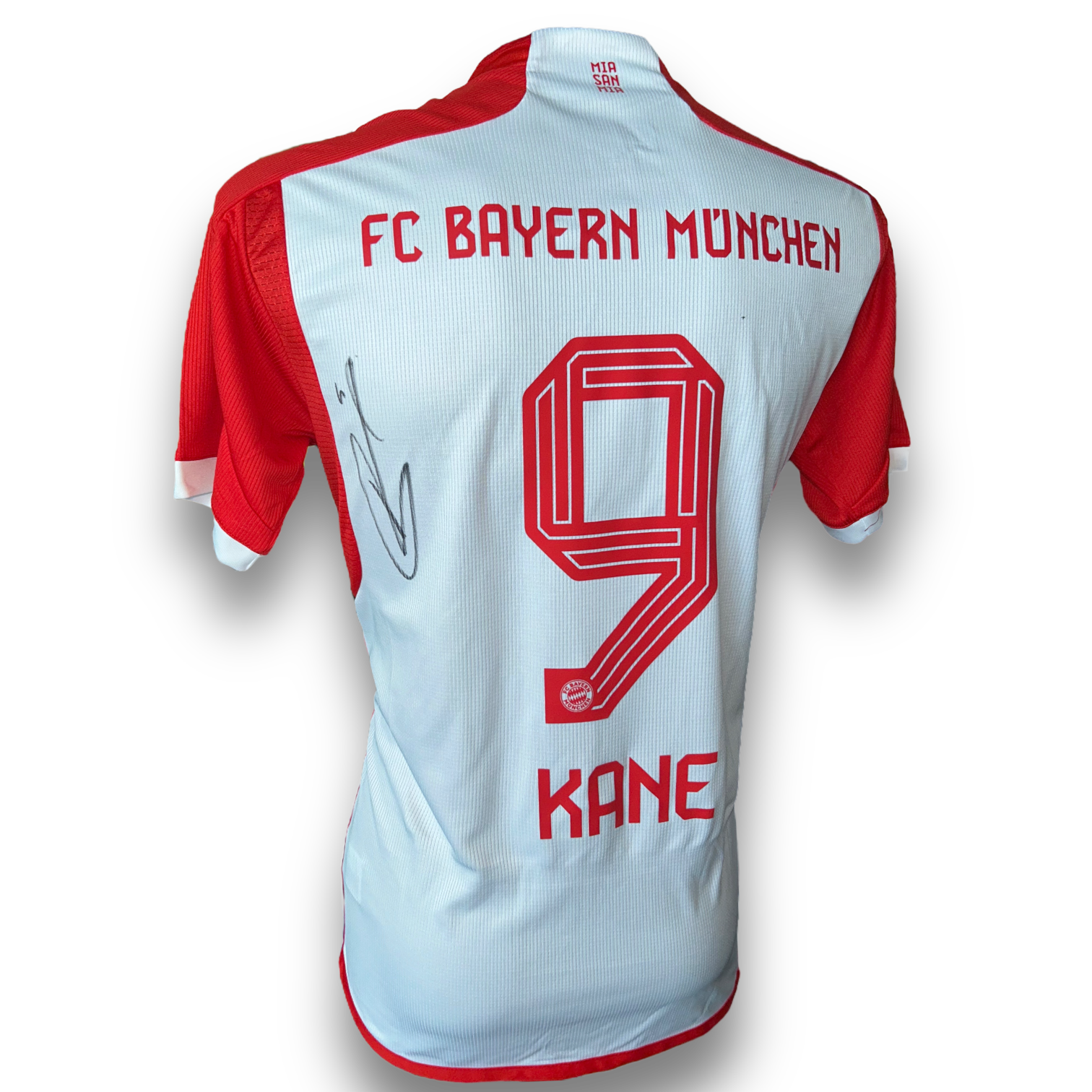 HARRY KANE SIGNED FC BAYERN MUNCHEN 2023/24 HOME SHIRT (AFTAL COA) 2