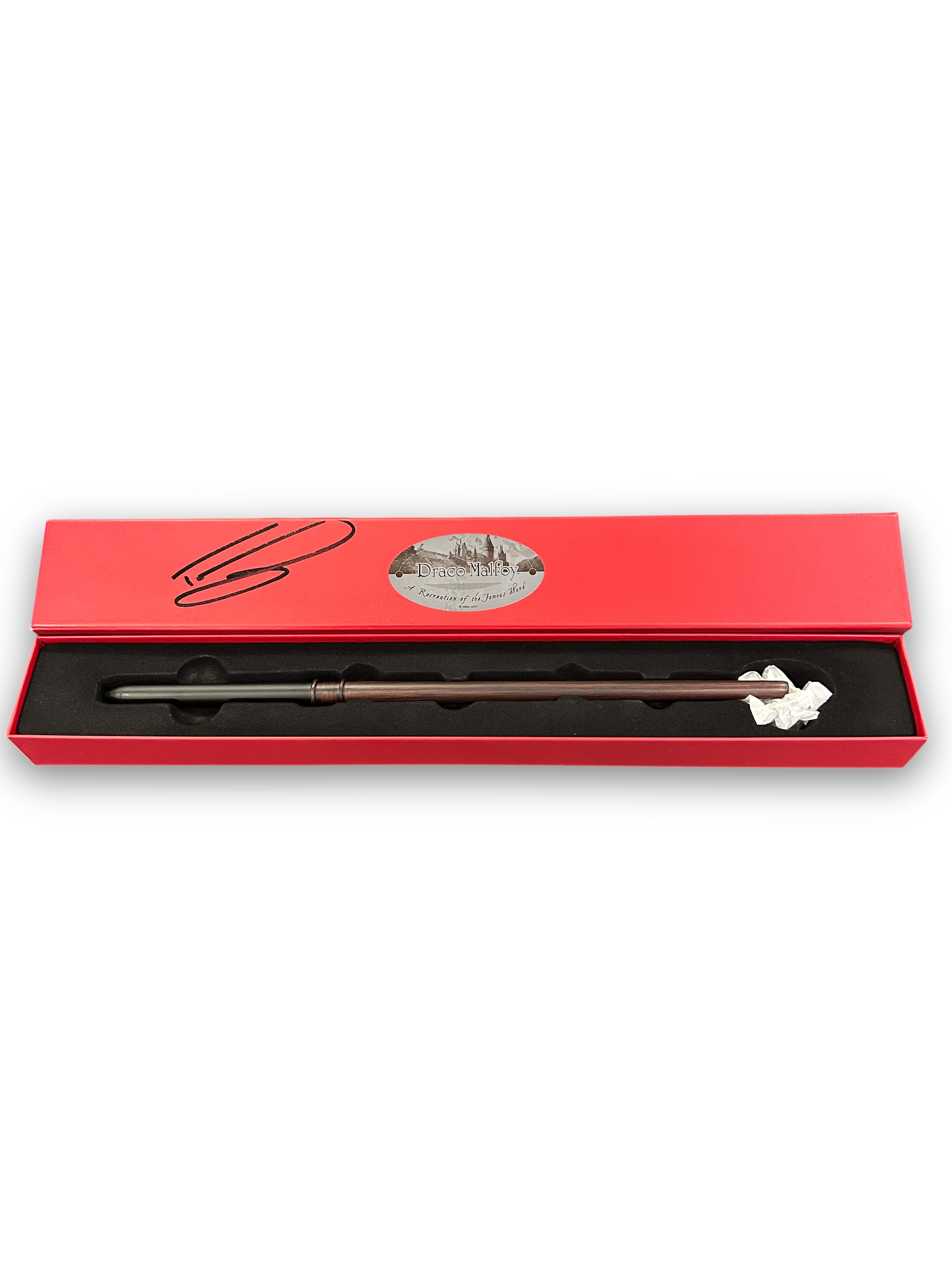 TOM FELTON SIGNED DRACO MALFOY HARRY POTTER WAND MOVIE PROP (AFTAL COA) 2-1