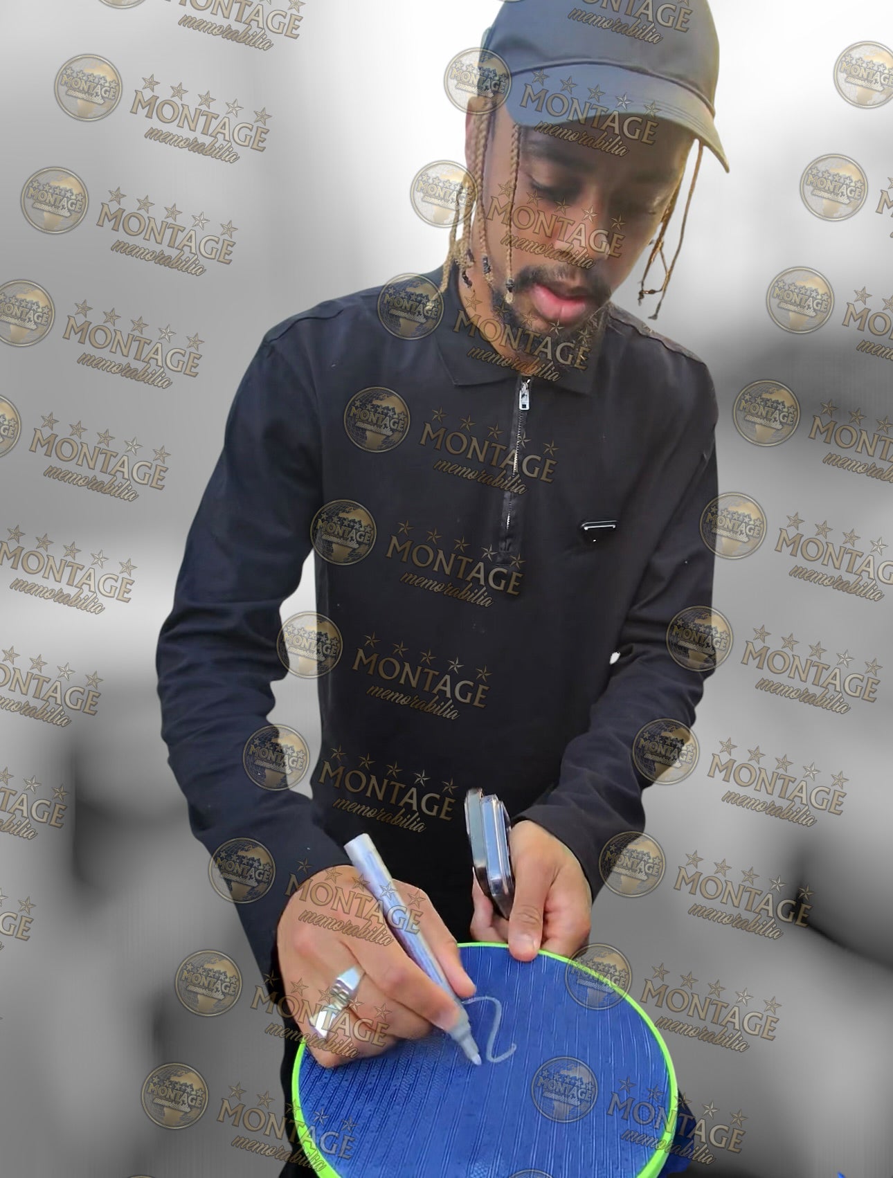 BRADLEY BARCOLA SIGNED 24/25 PARIS SAINT-GERMAIN PSG HOME SHIRT (ACG CERT AG19113)