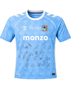 COVENTRY CITY FC 2025/26 CHAMPIONS SQUAD SIGNED HOME SHIRT (ACG CERT AG19065)-1