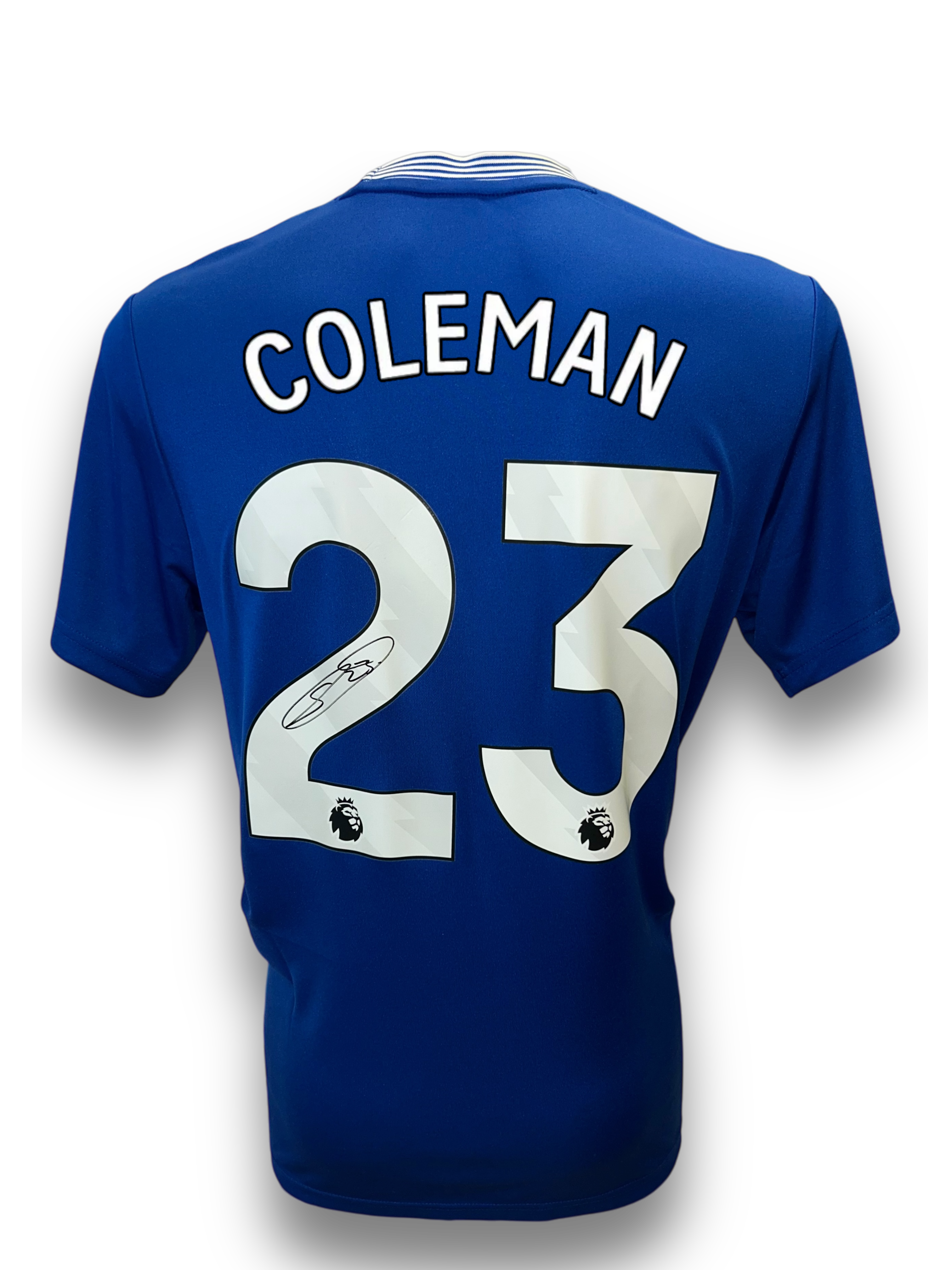 SEAMUS COLEMAN SIGNED EVERTON 2024/25 HOME SHIRT (AFTAL COA)