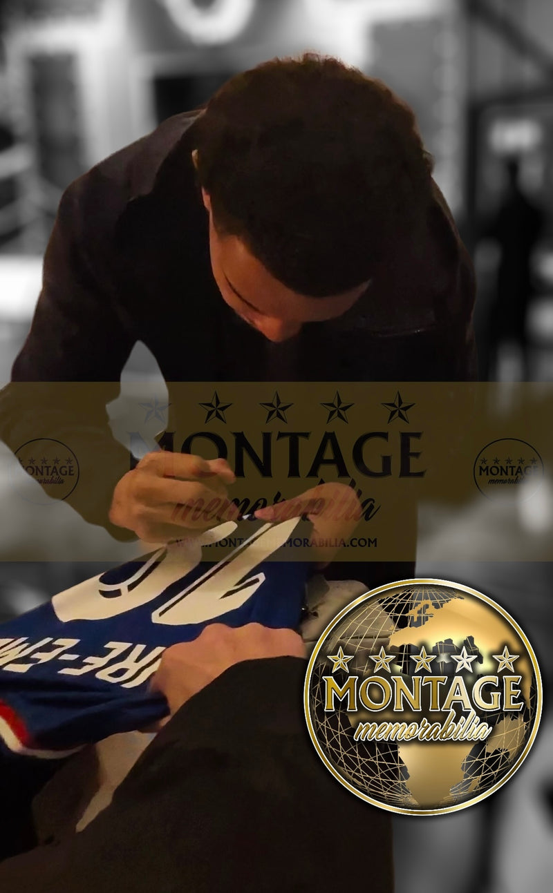 WARREN ZAIRE-EMERY SIGNED FRANCE EURO 2024 HOME SHIRT (ACG CERT AG17489)-4