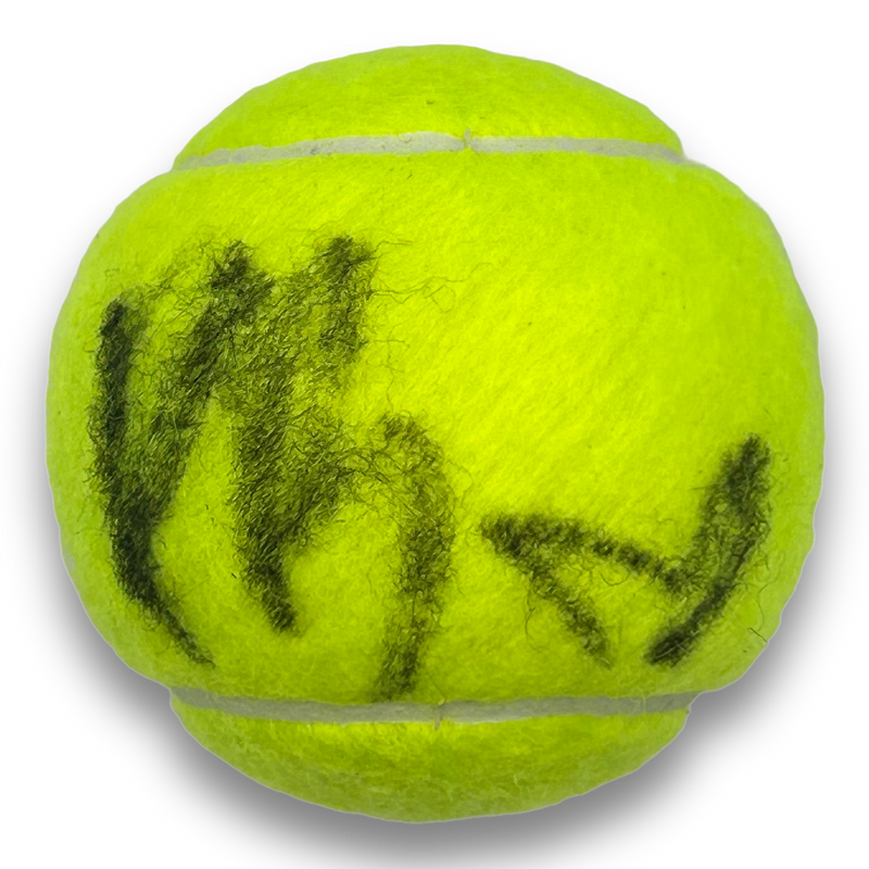 PAULA BADOSA SIGNED DUNLOP FORT 1 TENNIS BALL (ACG CERT)-1