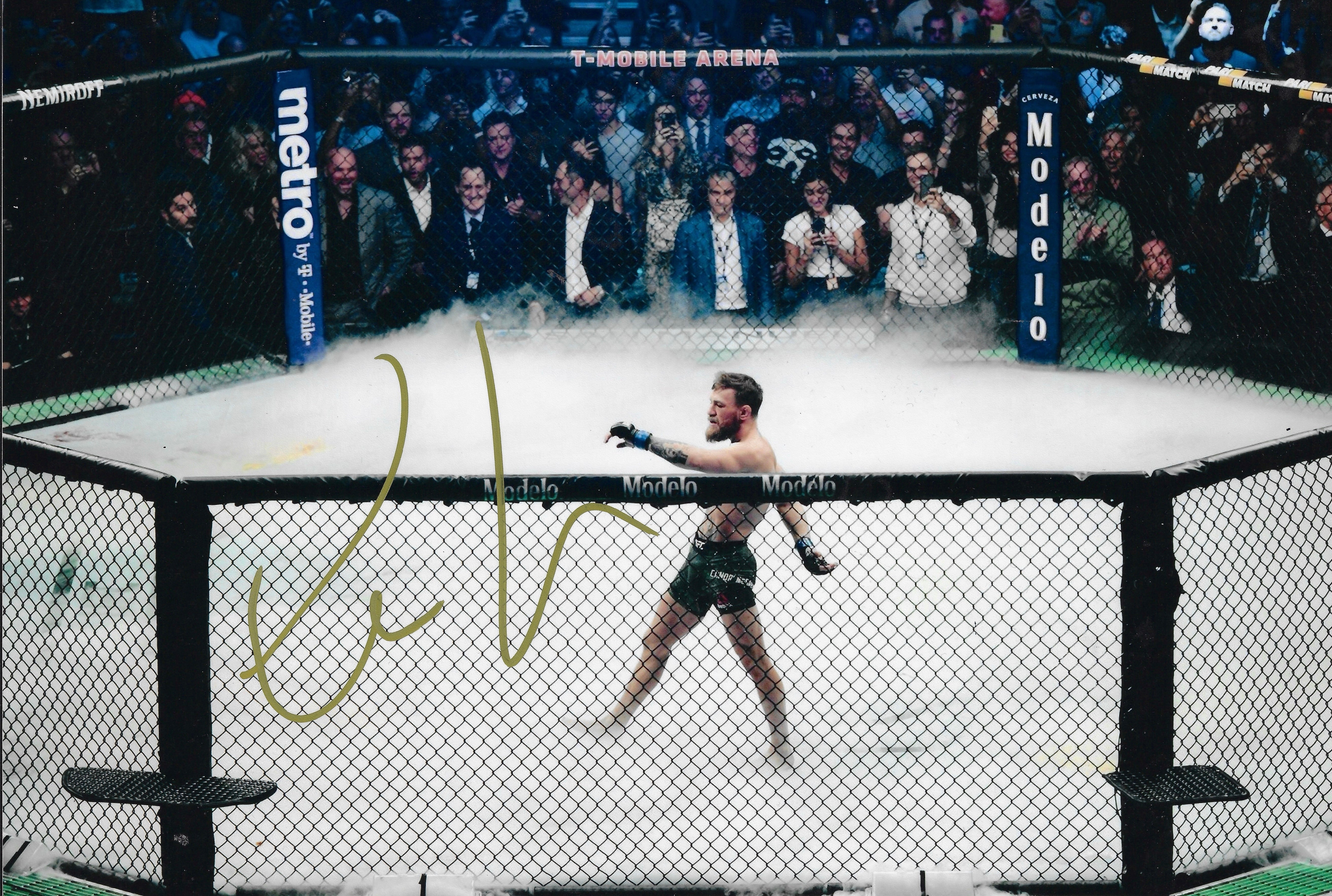 CONOR MCGREGOR SIGNED 12X8 PHOTOGRAPH UFC NOTORIOUS (AFTAL COA) 2