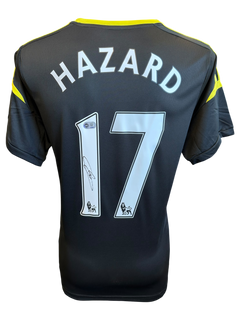 EDEN HAZARD SIGNED CHELSEA 2012/13 AWAY SHIRT (ACG CERT AG135924)-1