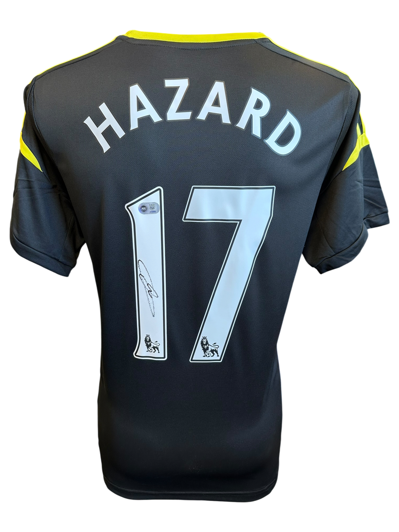 EDEN HAZARD SIGNED CHELSEA 2012/13 AWAY SHIRT (ACG CERT AG135924)-1