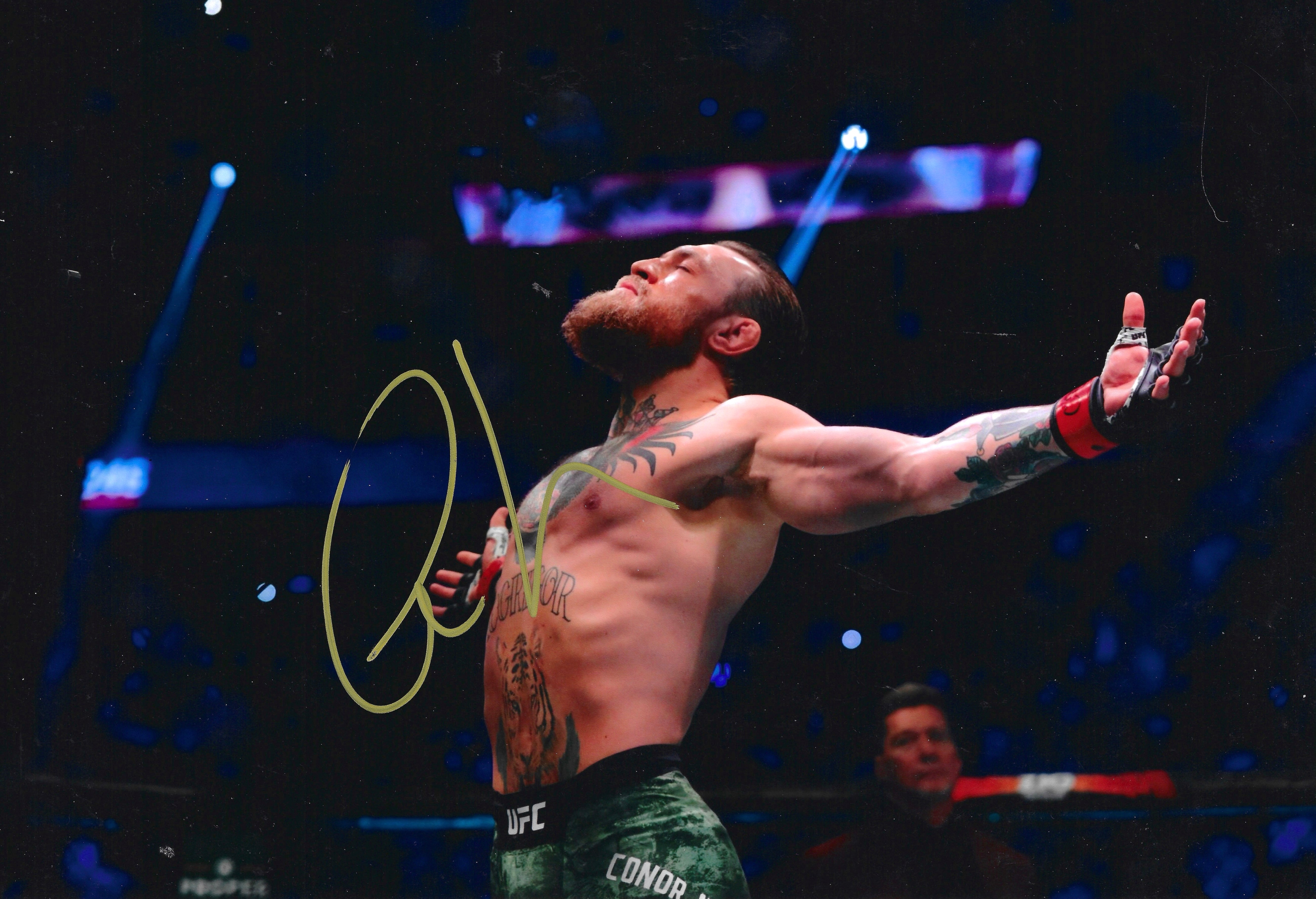 CONOR MCGREGOR SIGNED 12X8 PHOTOGRAPH UFC NOTORIOUS (AFTAL COA) 4