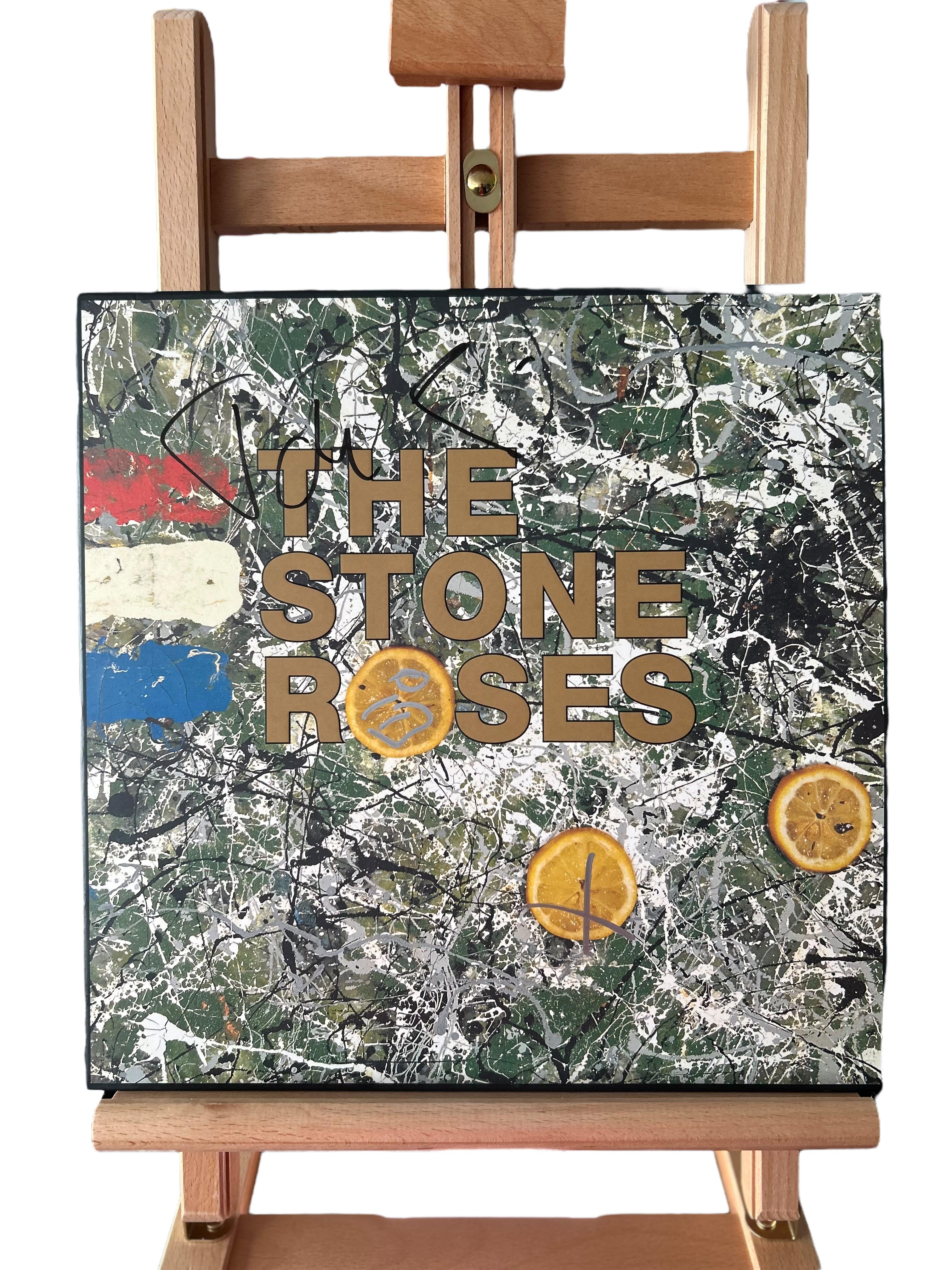 IAN BROWN & JOHN SQUIRE SIGNED THE STONE ROSES ALBUM 12” VINYL 2 (AFTAL COA)