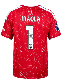 ANDONI IRAOLA SIGNED LIVERPOOL FC 26/27 HOME SHIRT (ACG CERT AG135885)-1
