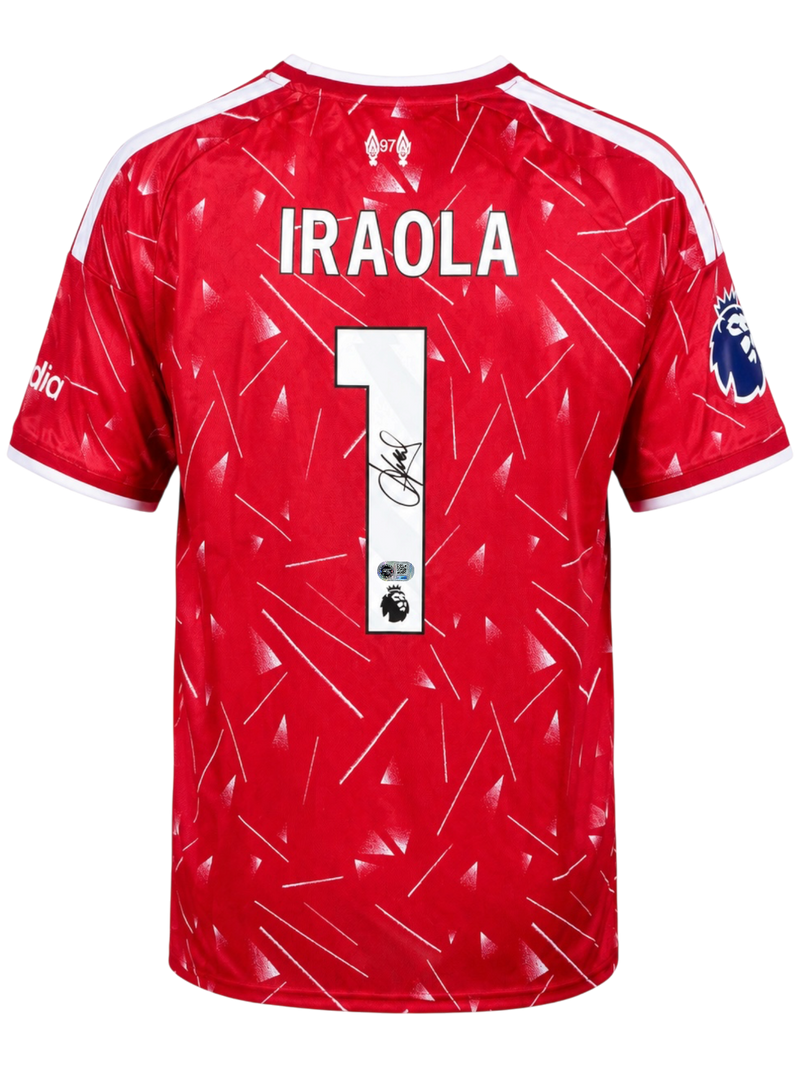 ANDONI IRAOLA SIGNED LIVERPOOL FC 26/27 HOME SHIRT (ACG CERT AG135885)-1