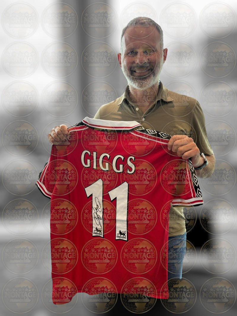 RYAN GIGGS SIGNED MANCHESTER UNITED 1998/00 HOME SHIRT (ACG CERT AG16609)-2