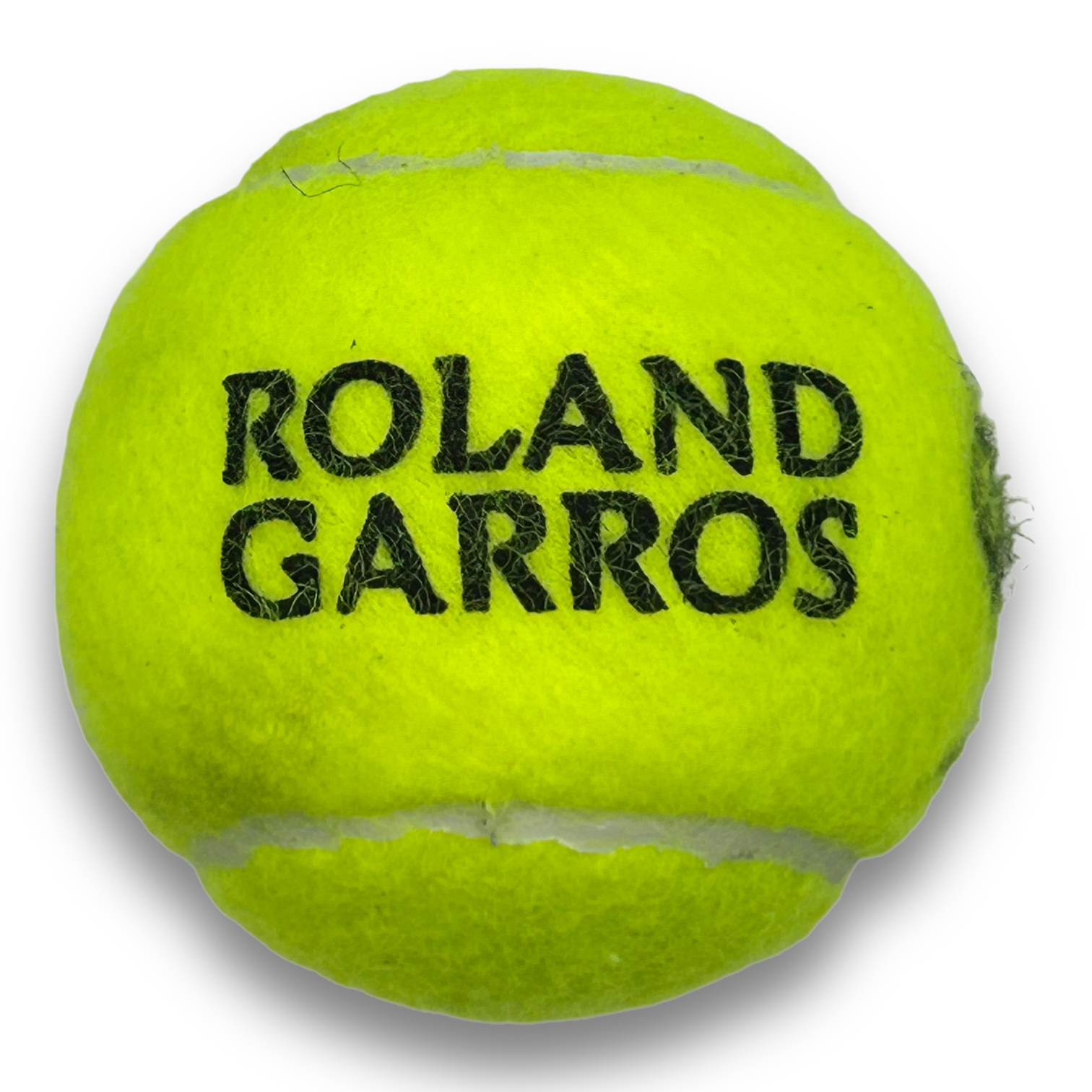 ONS JABEUR SIGNED WILSON 3 ROLAND GARROS TENNIS BALL (AFTAL COA)