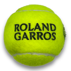 ONS JABEUR SIGNED WILSON 3 ROLAND GARROS TENNIS BALL (ACG CERT) 2-2