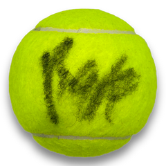 FRANCES TIAFOE SIGNED TEAM BABOLAT TENNIS BALL (ACG CERT)-1