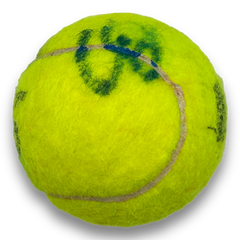 COCO GAUFF SIGNED & USED MADRID OPEN DUNLOP FORT TENNIS BALL (ACG CERT)-1