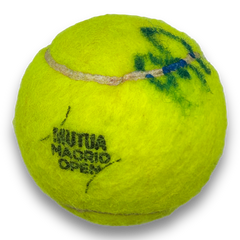 COCO GAUFF SIGNED & USED MADRID OPEN DUNLOP FORT TENNIS BALL (ACG CERT)-2
