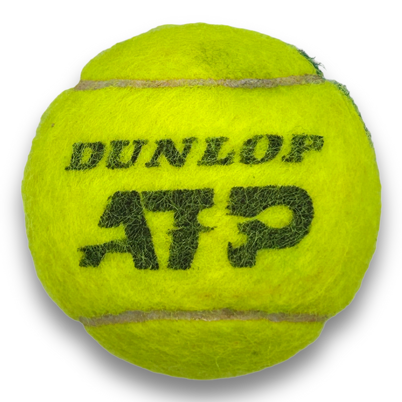 COCO GAUFF SIGNED & USED MADRID OPEN DUNLOP FORT TENNIS BALL (ACG CERT)-3