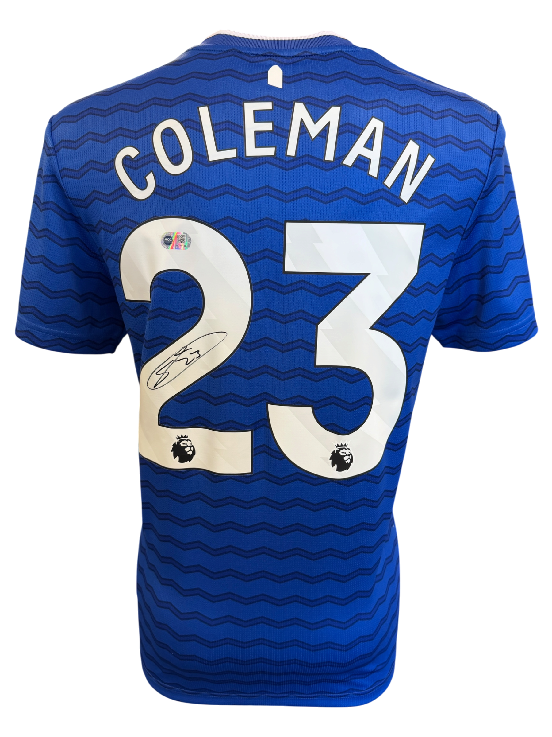 SEAMUS COLEMAN SIGNED EVERTON FC 2025/26 HOME SHIRT (ACG CERT AG19190)-1