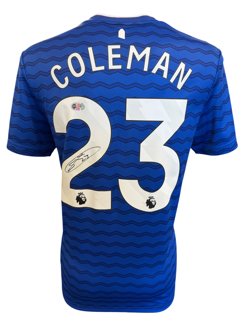 SEAMUS COLEMAN SIGNED EVERTON FC 2025/26 HOME SHIRT (ACG CERT AG19190)-1