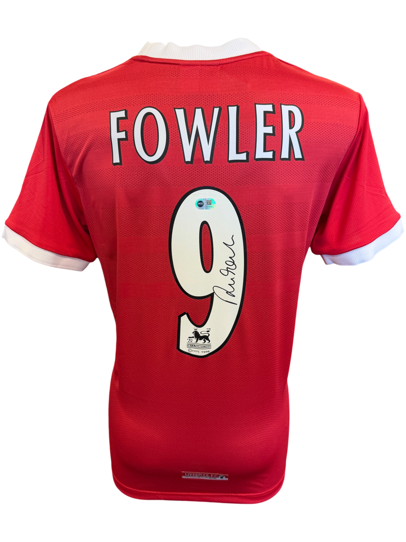 ROBBIE FOWLER SIGNED LIVERPOOL FC 1998/00 HOME SHIRT (ACG CERT AG19191)-1