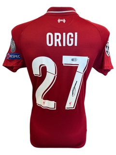 DIVOCK ORIGI SIGNED 2018/19 LIVERPOOL UCL FINAL MADRID SHIRT (ACG CERT AG19192)-1