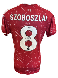 DOMINIK SZOBOSZLAI SIGNED 2026/27 LIVERPOOL FC HOME SHIRT (ACG CERT AG19193)-1