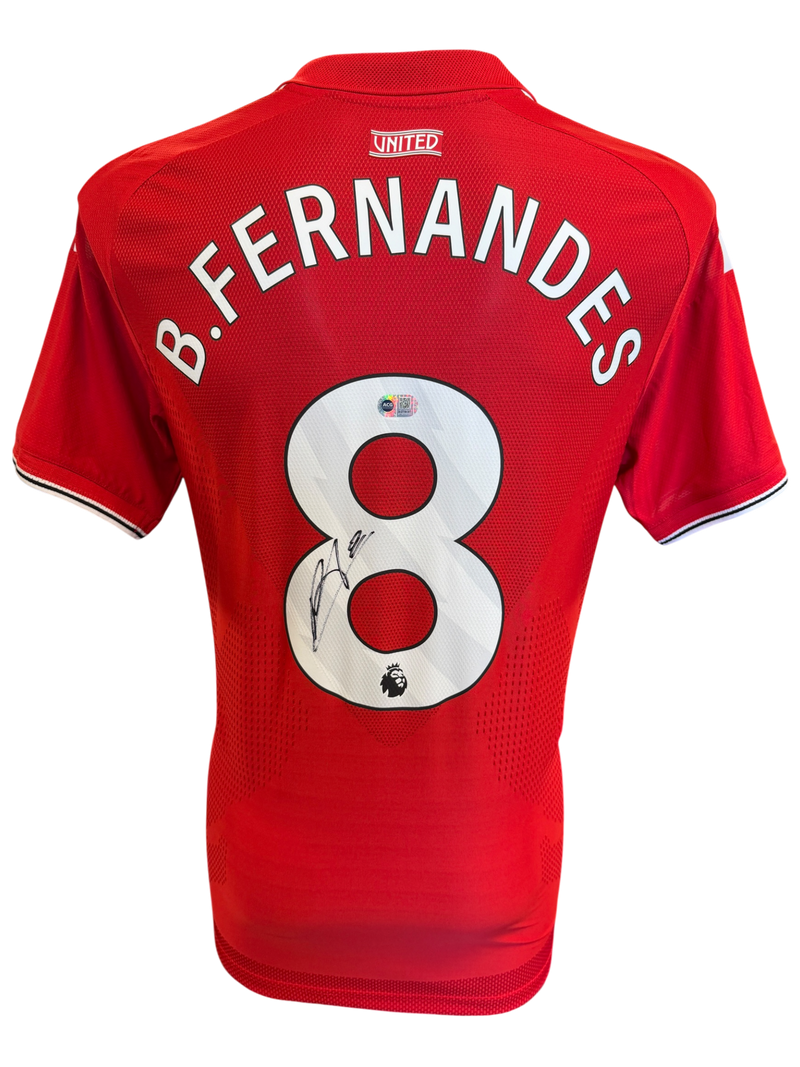 BRUNO FERNANDES SIGNED 2026/27 MANCHESTER UTD HOME SHIRT (ACG CERT AG19197)-1