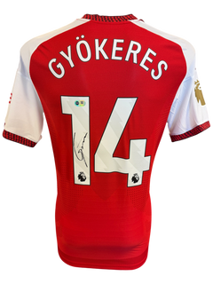 VIKTOR GYOKERES SIGNED ARSENAL FC 2026/27 HOME SHIRT (ACG CERT AG19198)-1