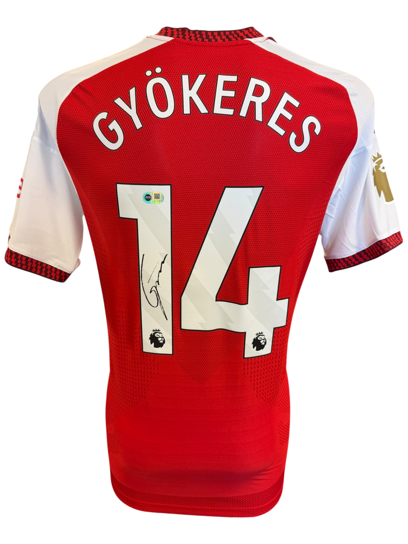 VIKTOR GYOKERES SIGNED ARSENAL FC 2026/27 HOME SHIRT (ACG CERT AG19198)-1