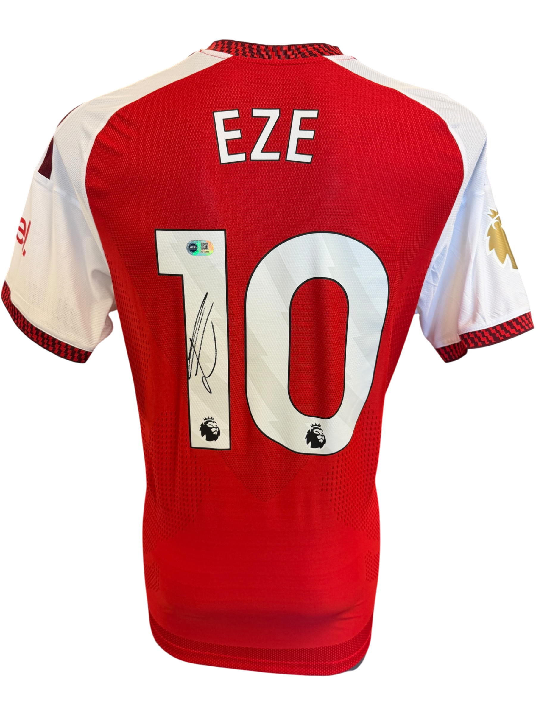 EBERECHI EZE SIGNED 2026/27 ARSENAL FC HOME SHIRT (ACG CERT AG19199)-1