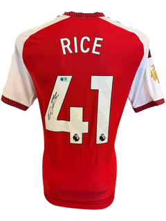 DECLAN RICE SIGNED 2026/27 ARSENAL FC HOME SHIRT (ACG CERT AG19200)-1