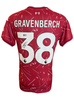 RYAN GRAVENBERCH SIGNED LIVERPOOL FC 2026/27 HOME SHIRT (ACG CERT AG19204)-1