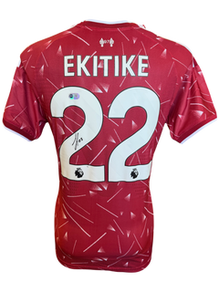 HUGO EKITIKE SIGNED 2026/27 LIVERPOOL FC HOME SHIRT (ACG CERT AG19205)-1