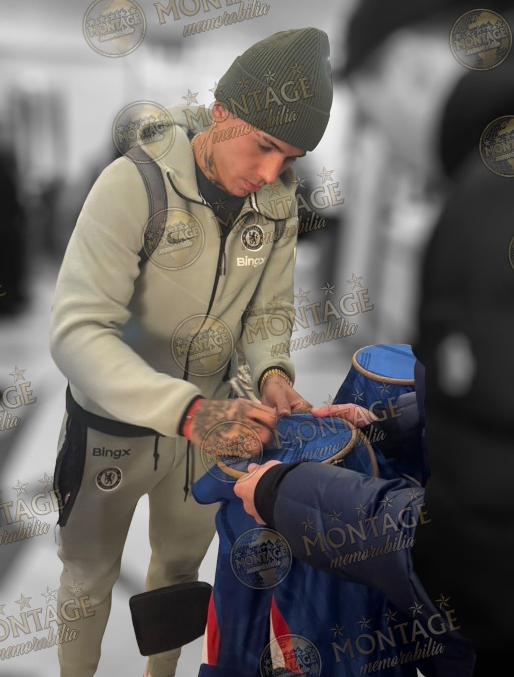 ENZO FERNANDEZ SIGNED CHELSEA FC 2025/26 HOME SHIRT (ACG CERT AG17470)