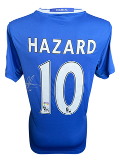 EDEN HAZARD SIGNED CHELSEA 2016/17 HOME SHIRT (ACG CERT AG19214)-1