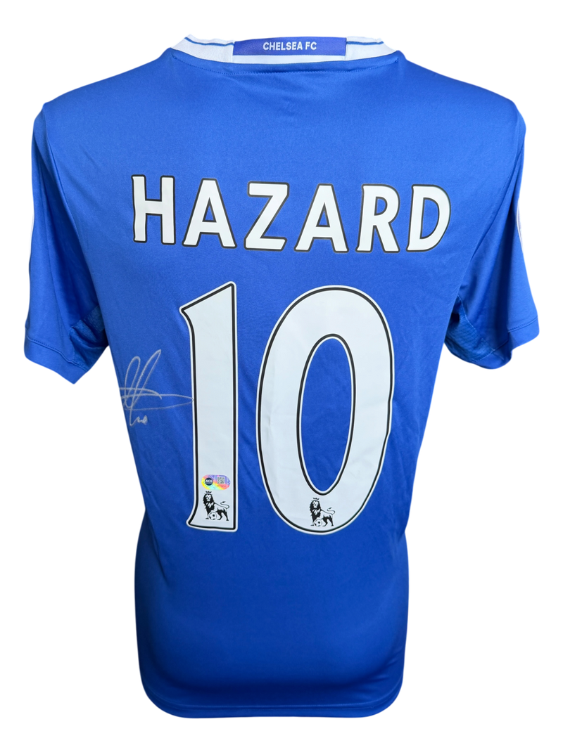 EDEN HAZARD SIGNED CHELSEA 2016/17 HOME SHIRT (ACG CERT AG19214)-1