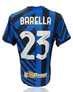 NICOLO BARELLA SIGNED 2024/25 INTER MILAN HOME SHIRT BARELLA 23 (ACG CERT AG17616)-1