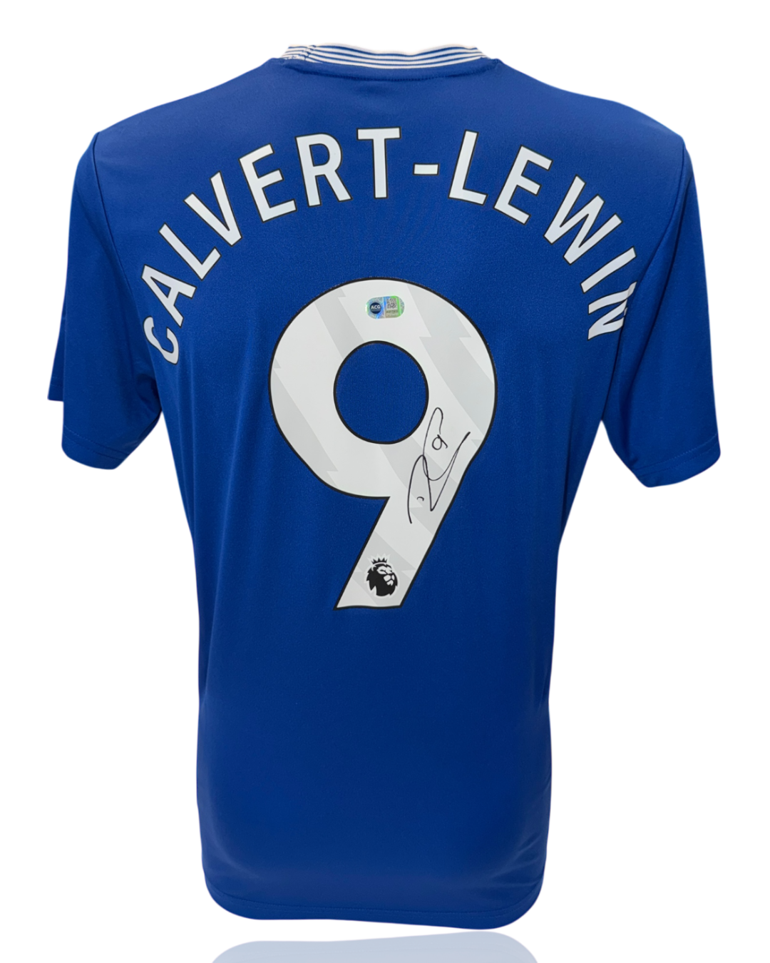 DOMINIC CALVERT-LEWIN SIGNED EVERTON 2024/25 HOME SHIRT (ACG CERT AG17622)-1