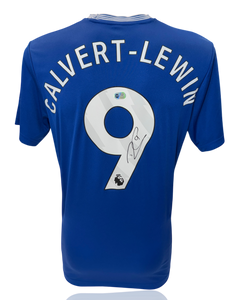 DOMINIC CALVERT-LEWIN SIGNED EVERTON 2024/25 HOME SHIRT (ACG CERT AG17622)-1