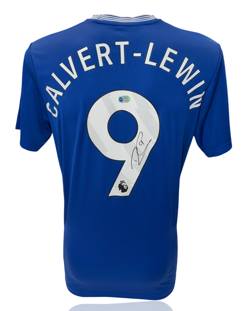 DOMINIC CALVERT-LEWIN SIGNED EVERTON 2024/25 HOME SHIRT (ACG CERT AG17622)-1
