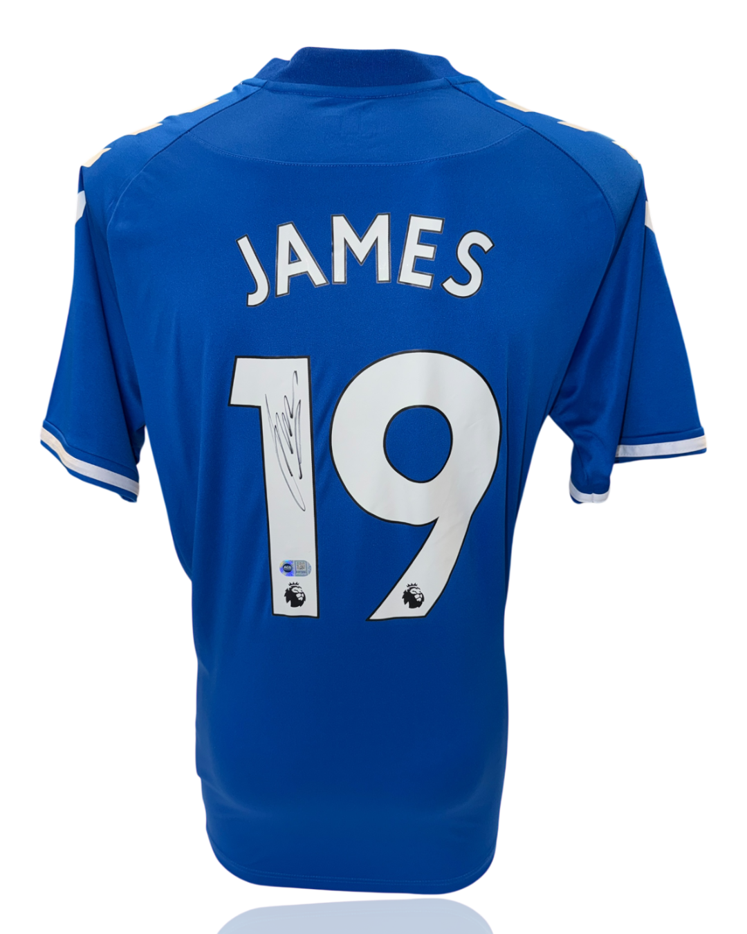 JAMES RODRIGUEZ SIGNED EVERTON 2020/21 HOME SHIRT (ACG CERT AG17623)