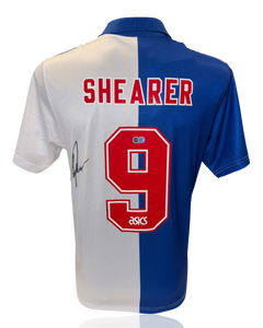 ALAN SHEARER SIGNED BLACKBURN ROVERS 1995 LEAGUE WINNERS SHIRT (ACG CERT AG17624)-1