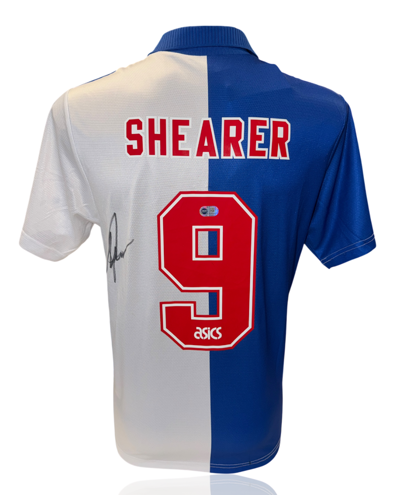 ALAN SHEARER SIGNED BLACKBURN ROVERS 1995 LEAGUE WINNERS SHIRT (ACG CERT AG17624)-1