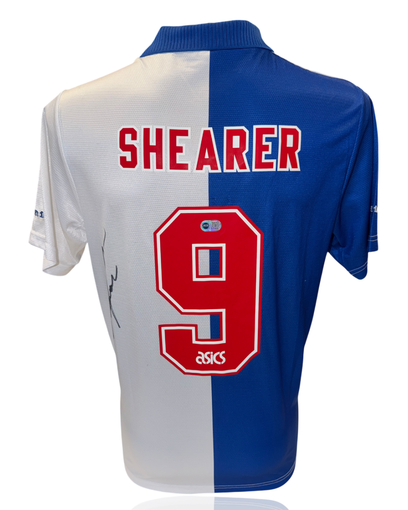 ALAN SHEARER SIGNED BLACKBURN ROVERS 1995 LEAGUE WINNERS SHIRT (ACG CERT AG17625)-1