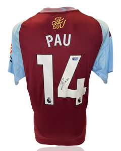 PAU TORRES SIGNED ASTON VILLA 2024/25 HOME SHIRT (ACG CERT AG17628)-1