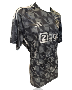 AFC AJAX SIGNED 2023/24 AWAY SQUAD SHIRT HENDERSON, HATO, TAYLOR (ACG CERT AG17631)-2