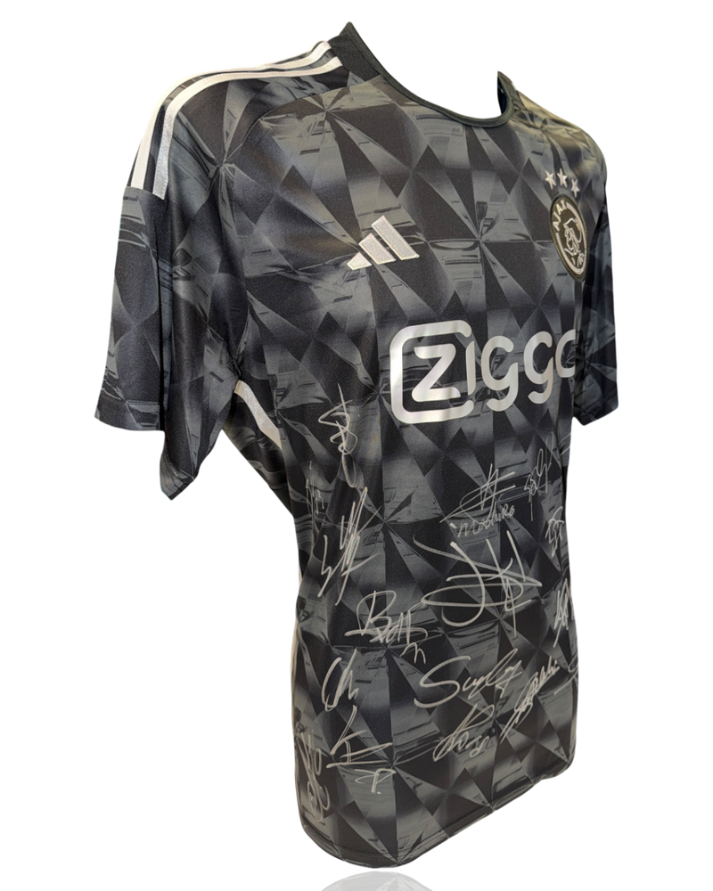 AFC AJAX SIGNED 2023/24 AWAY SQUAD SHIRT HENDERSON, HATO, TAYLOR (ACG CERT AG17631)-2