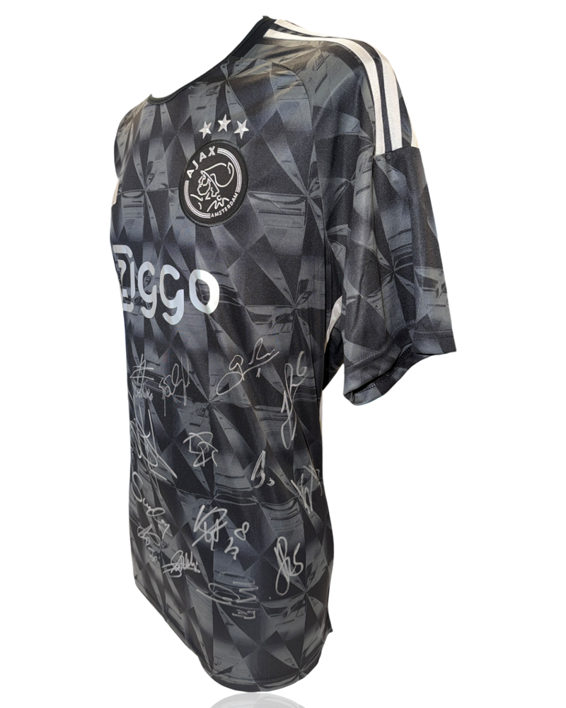 AFC AJAX SIGNED 2023/24 AWAY SQUAD SHIRT HENDERSON, HATO, TAYLOR (ACG CERT AG17631)-3