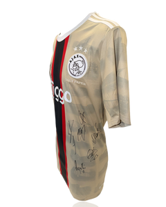 AFC AJAX SIGNED 2022/23 AWAY SQUAD SHIRT BERGWIJN, BLIND, KUDUS (ACG CERT AG17632)-3